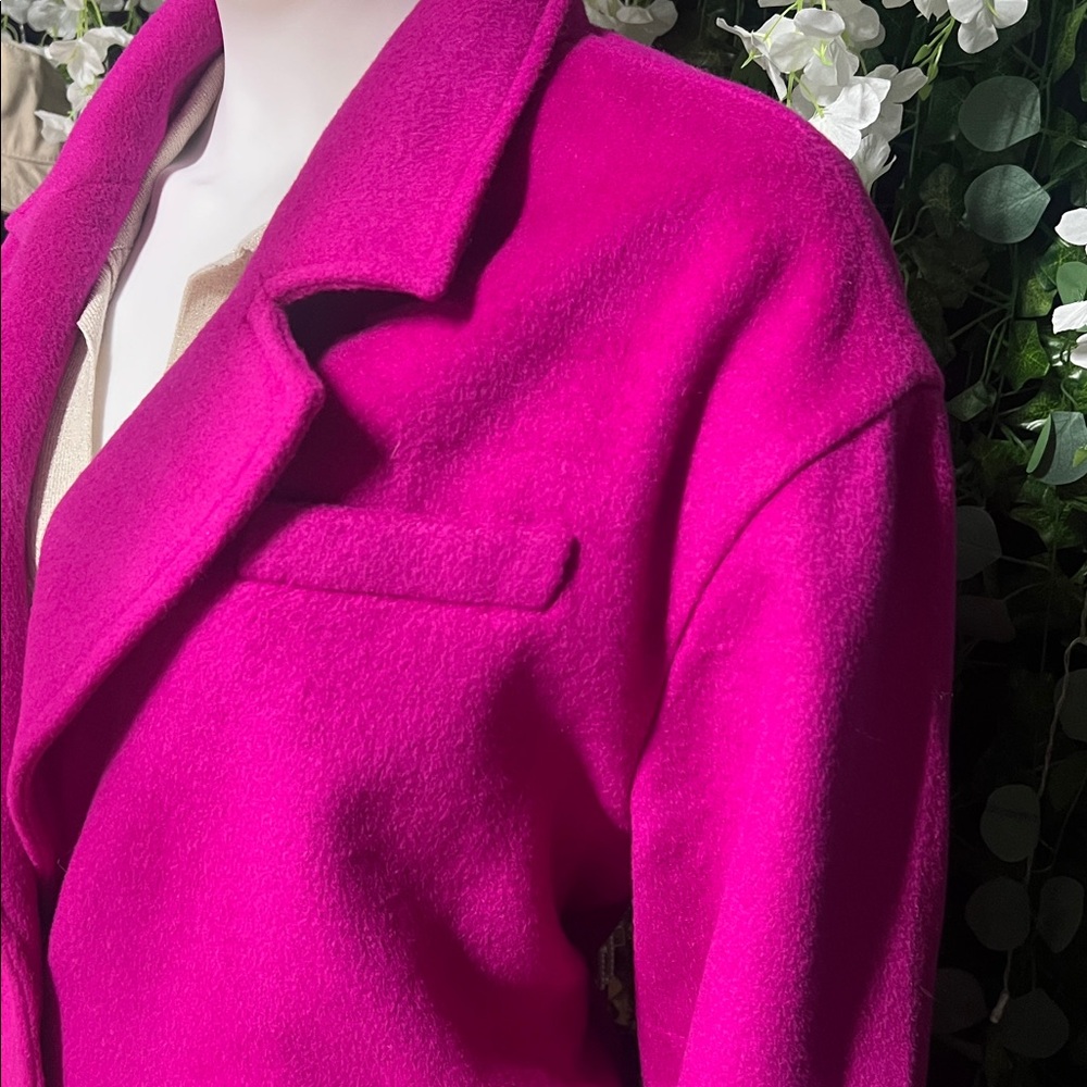 NWT $185 Women's Pink Coat - Picture 3 of 8